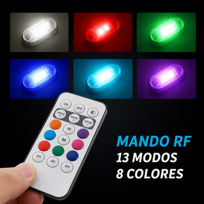 Pack de 6 Luces LED  para Vehículos
