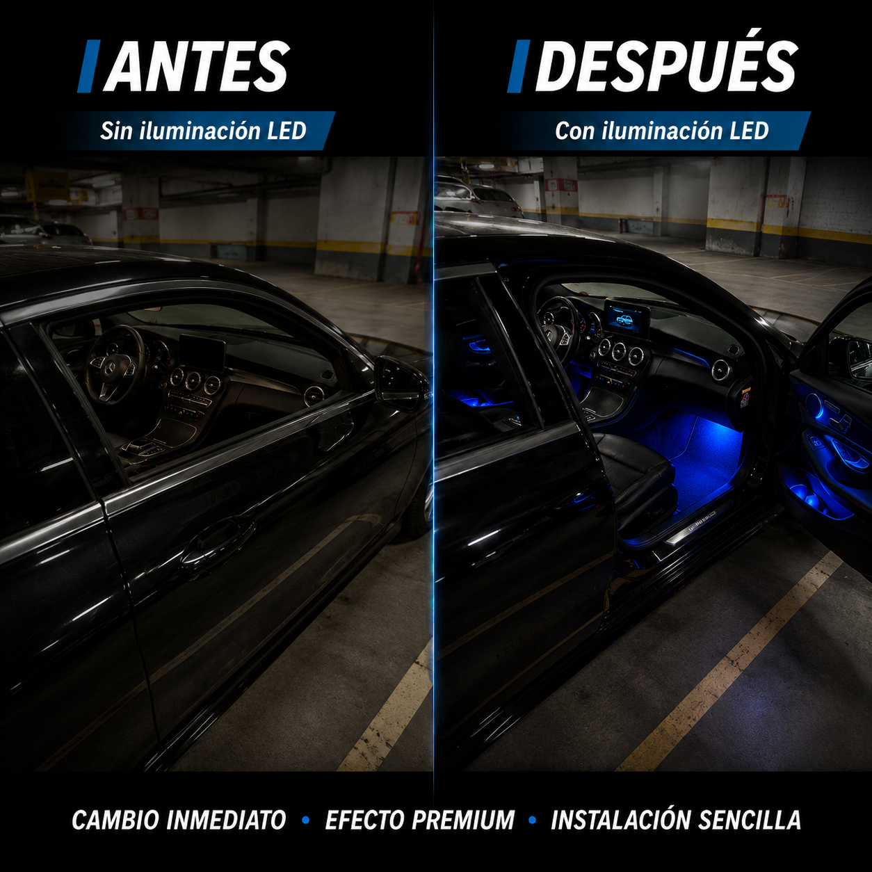 Pack de 6 Luces LED  para Vehículos